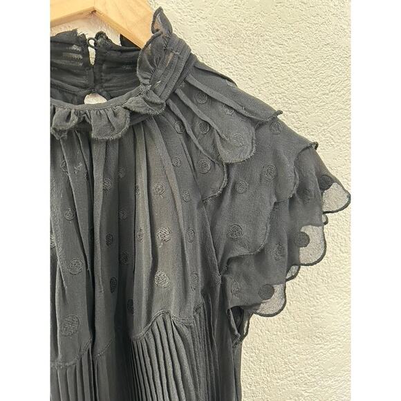 Ulla Johnson Black Silk Blouse - Picture 2 of 5